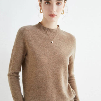 Luxurious Cashmere Blend Women's Pullover Sweater