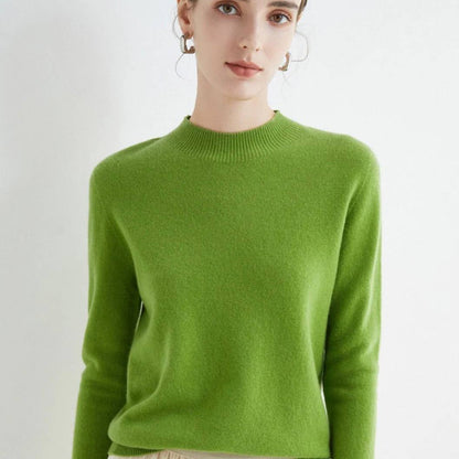 Luxurious Cashmere Blend Women's Pullover Sweater