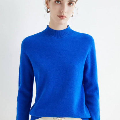 Luxurious Cashmere Blend Women's Pullover Sweater