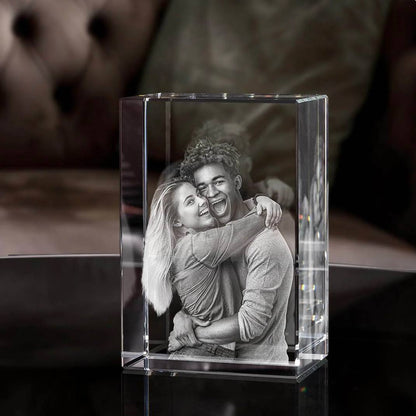 Customizable Crystal Pet Memorial Keepsake