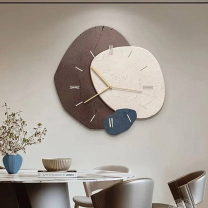 Natural Wood Wall Clock with Soft LED Glow