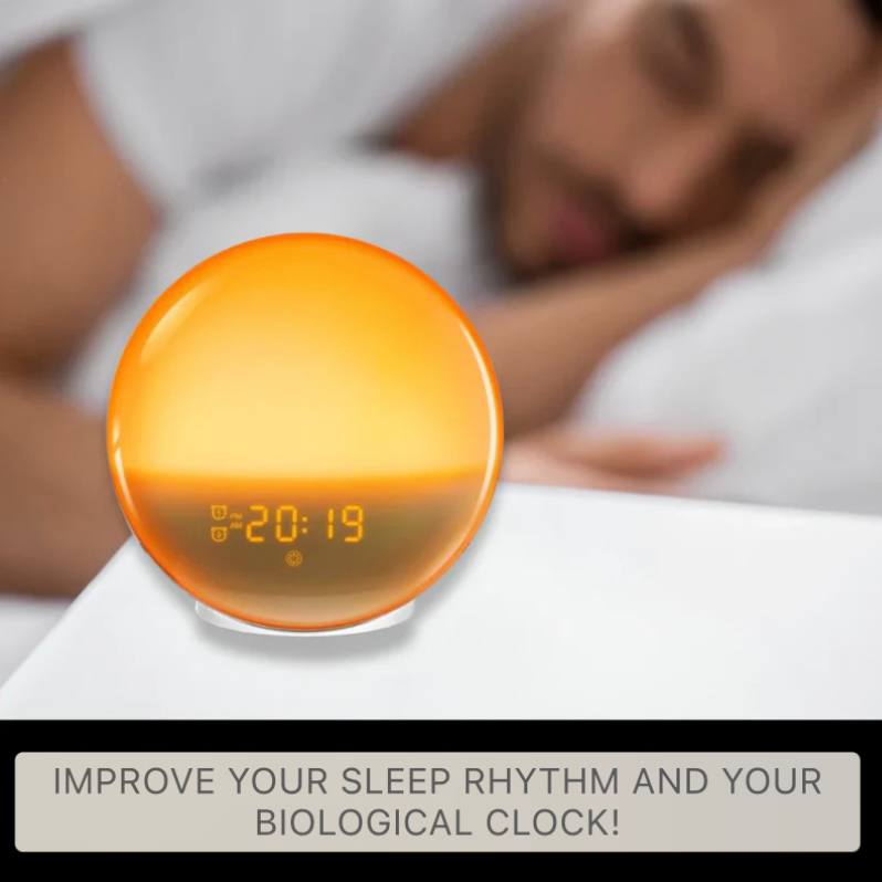 Gentle Wake-Up Light with Bluetooth and App Control
