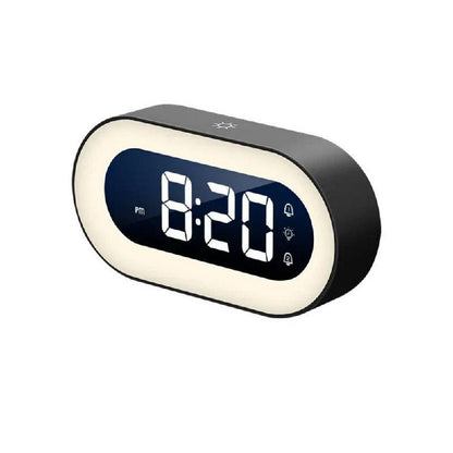 SootheSmart LED Alarm Clock with Adjustable Night Light & Music