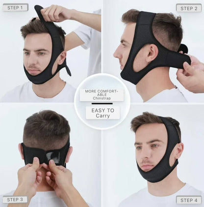 Comfort Fit Snoring Relief Strap for Peaceful Sleep