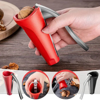 Effortless Nut Cracker with Lever Action for Easy Snacking