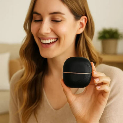 Travel-Friendly Hair Smoother: Compact Flat Iron with Safety Features
