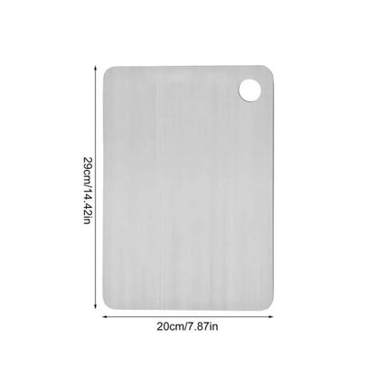 HygienePro Stainless Cutting Board for Effortless Food Prep