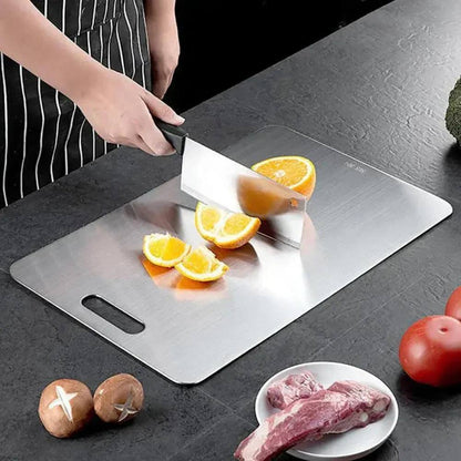 HygienePro Stainless Cutting Board for Effortless Food Prep