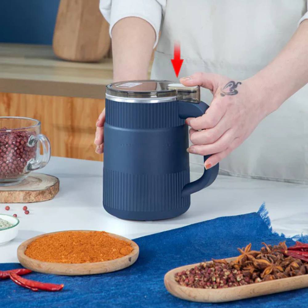 Compact Electric Grain Mill for Freshly Ground Flour