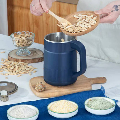 Compact Electric Grain Mill for Freshly Ground Flour