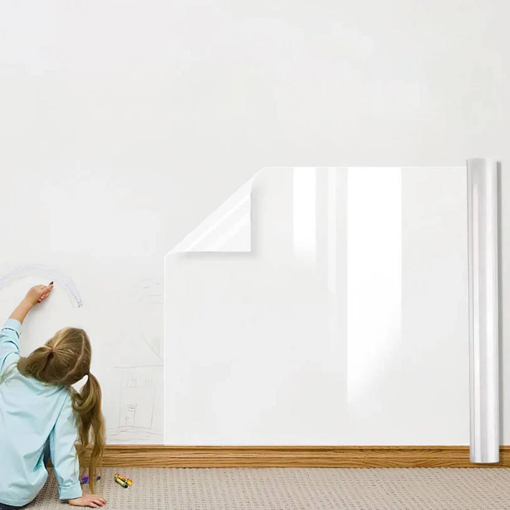 Clear Shield Wall Guard Film - Adhesive & Washable for Home
