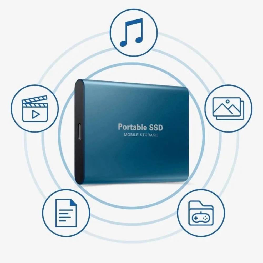 Ultra-Fast Portable SSD with USB 3.2 Connectivity