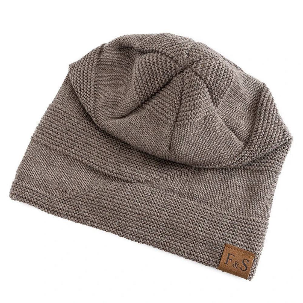ChillGuard Slouchy Beanie for Men - Cozy Knit Cap for Winter