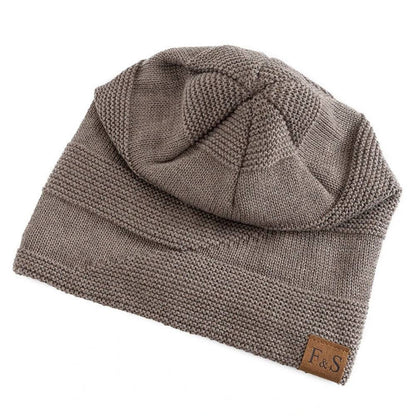 ChillGuard Slouchy Beanie for Men - Cozy Knit Cap for Winter