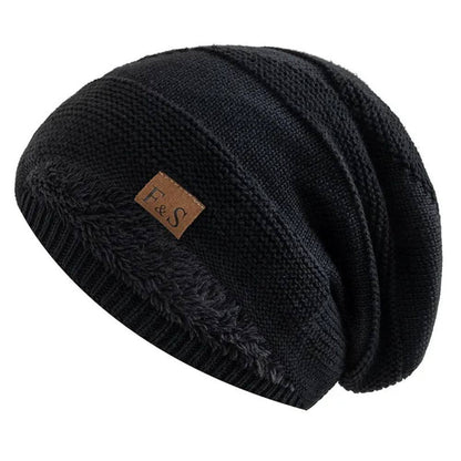 ChillGuard Slouchy Beanie for Men - Cozy Knit Cap for Winter