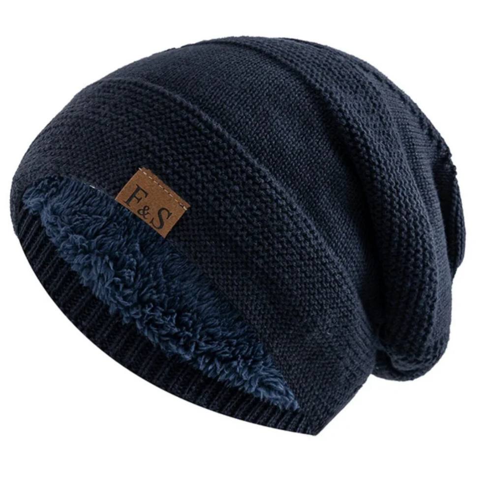 ChillGuard Slouchy Beanie for Men - Cozy Knit Cap for Winter
