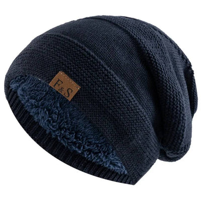 ChillGuard Slouchy Beanie for Men - Cozy Knit Cap for Winter