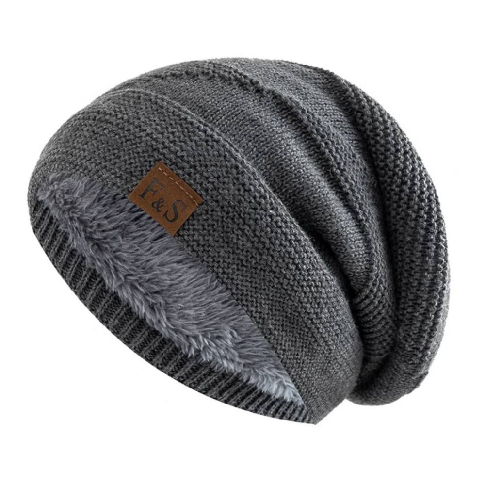ChillGuard Slouchy Beanie for Men - Cozy Knit Cap for Winter