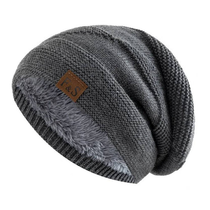 ChillGuard Slouchy Beanie for Men - Cozy Knit Cap for Winter