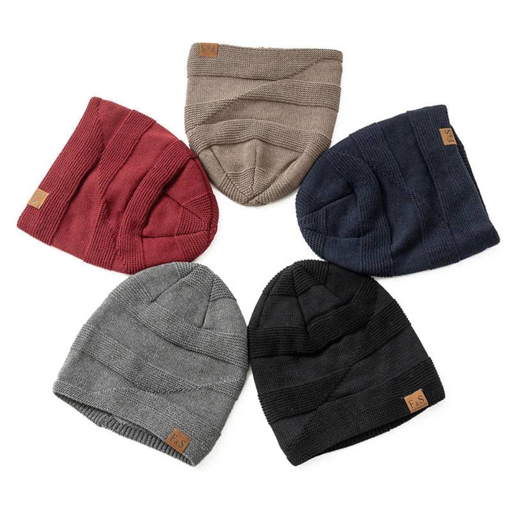 ChillGuard Slouchy Beanie for Men - Cozy Knit Cap for Winter