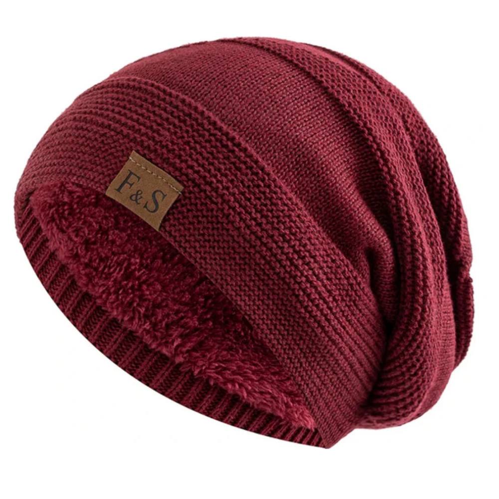 ChillGuard Slouchy Beanie for Men - Cozy Knit Cap for Winter