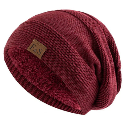 ChillGuard Slouchy Beanie for Men - Cozy Knit Cap for Winter