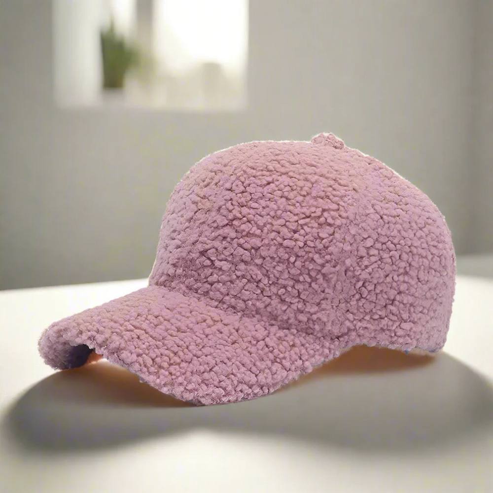 Cozy Plush Cap for Fall and Winter Adventures