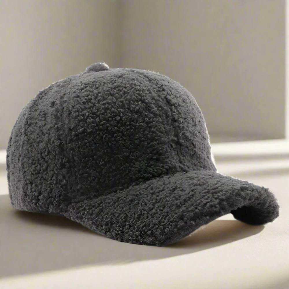Cozy Plush Cap for Fall and Winter Adventures