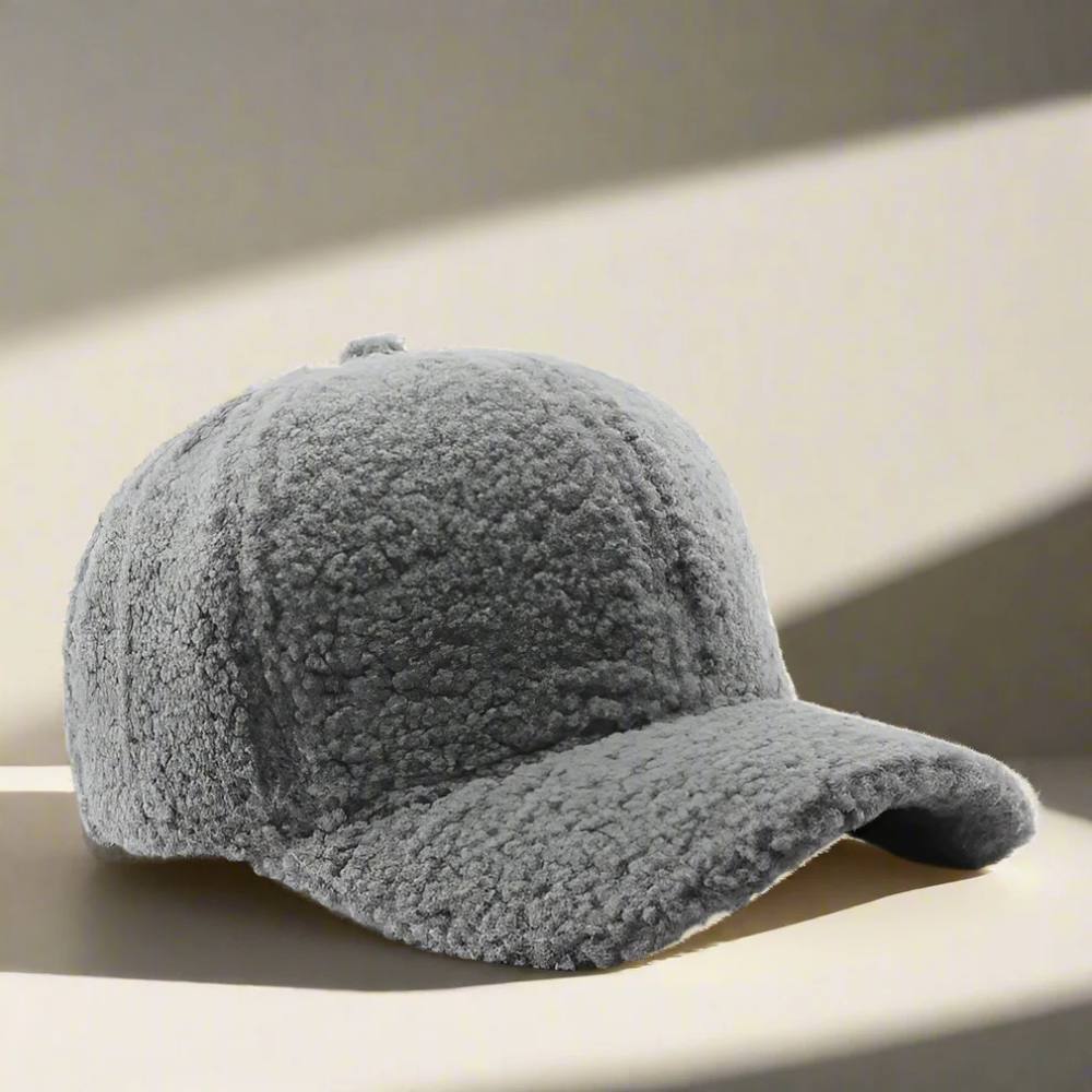 Cozy Plush Cap for Fall and Winter Adventures