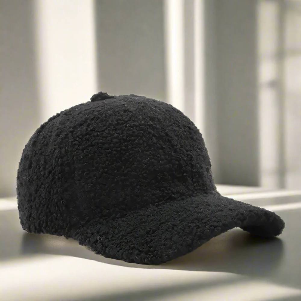 Cozy Plush Cap for Fall and Winter Adventures