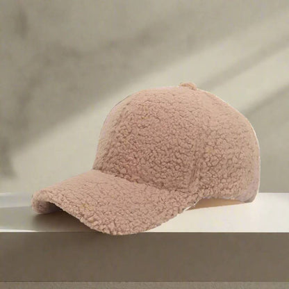 Cozy Plush Cap for Fall and Winter Adventures