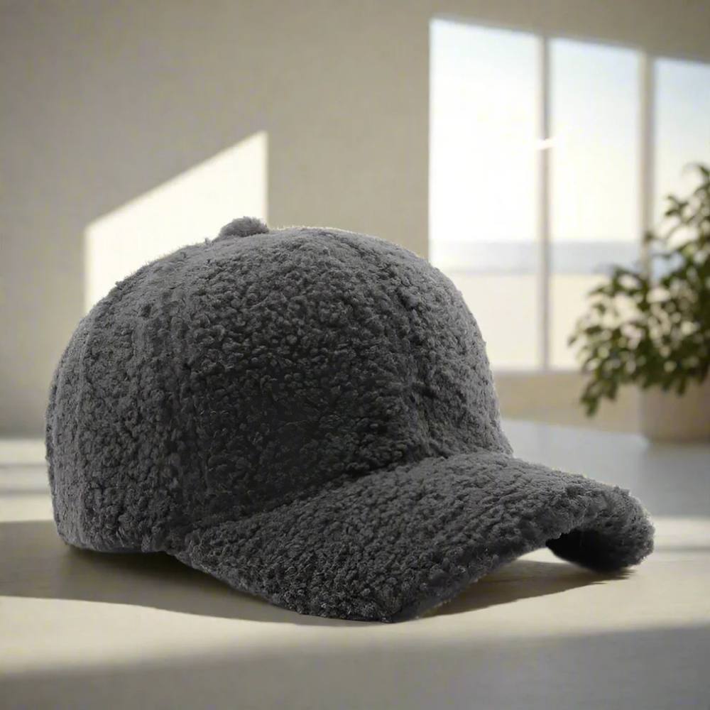 Cozy Plush Cap for Fall and Winter Adventures