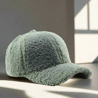 Cozy Plush Cap for Fall and Winter Adventures