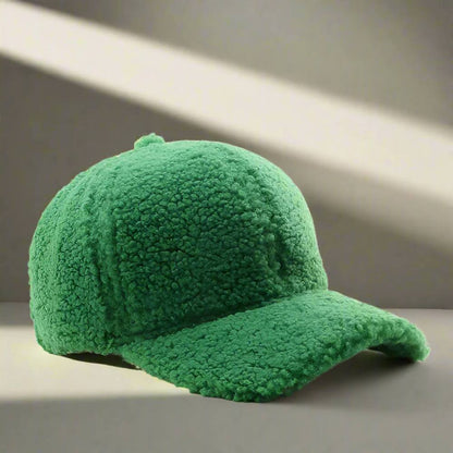 Cozy Plush Cap for Fall and Winter Adventures