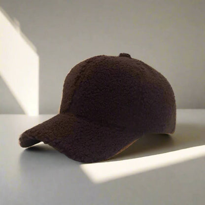 Cozy Plush Cap for Fall and Winter Adventures