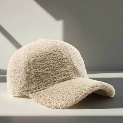 Cozy Plush Cap for Fall and Winter Adventures