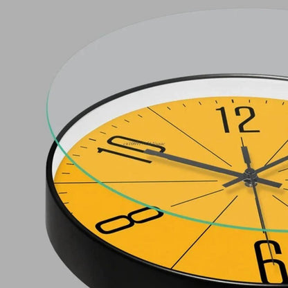 Sleek Silent Wall Clock for Modern Living Spaces
