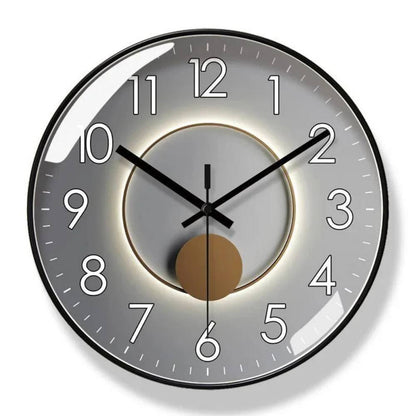 Sleek Silent Wall Clock for Modern Living Spaces