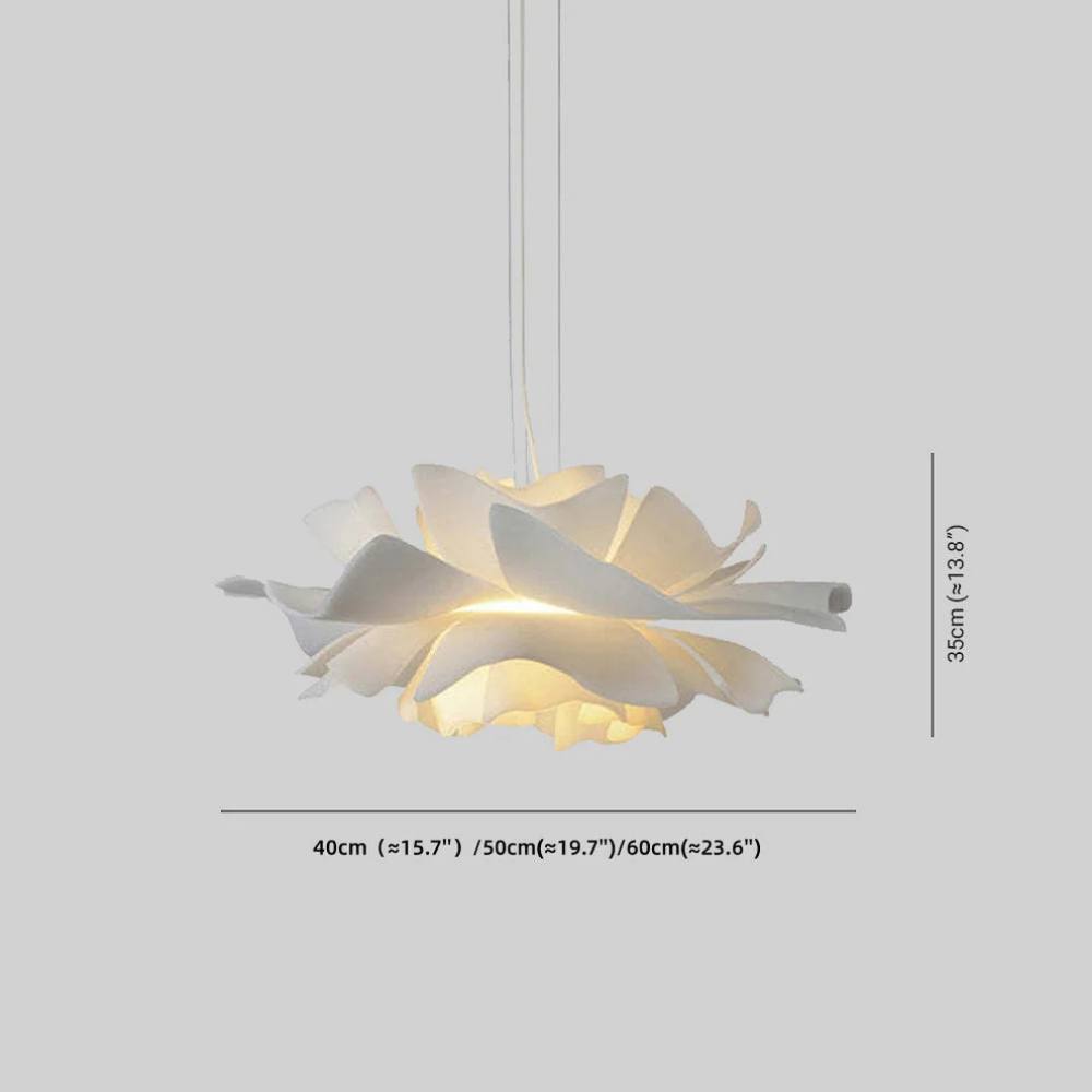 Elegant Floral Pendant Lamp with Adjustable Brightness