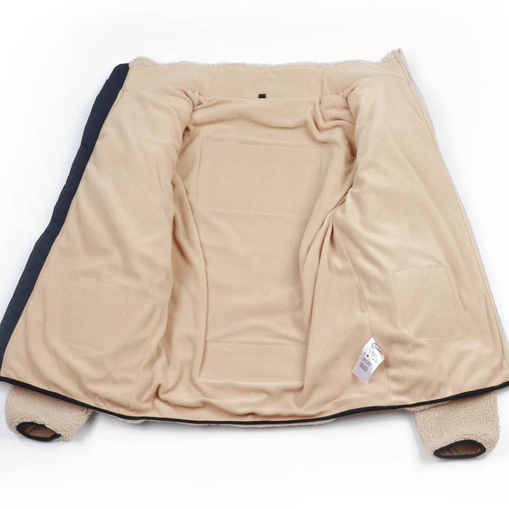 Warmth-Ready Fleece Vest with Custom Heating Zones