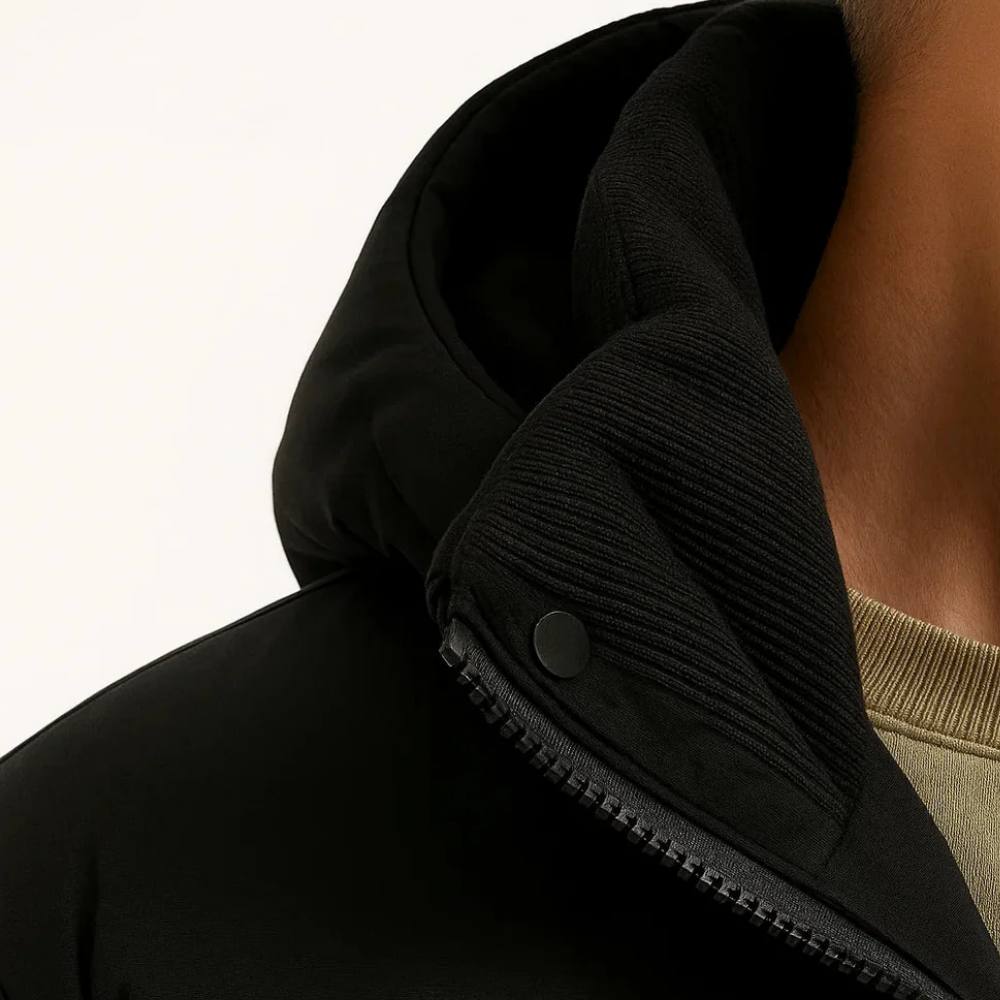 Men's Ultra-Light Insulated Jacket with Adjustable Hood