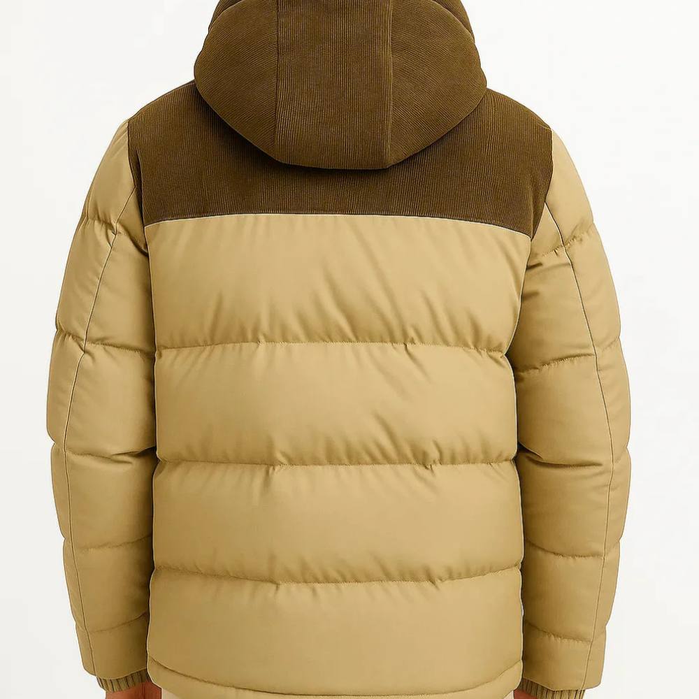 Men's Ultra-Light Insulated Jacket with Adjustable Hood