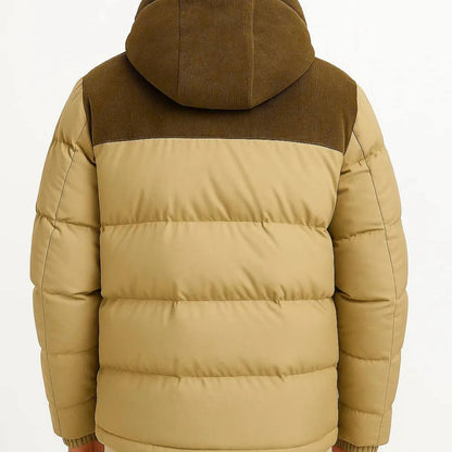 Men's Ultra-Light Insulated Jacket with Adjustable Hood
