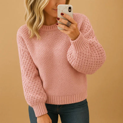 Chic Knit Sweater for Cozy Comfort in Cold Weather