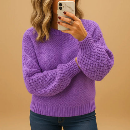 Chic Knit Sweater for Cozy Comfort in Cold Weather
