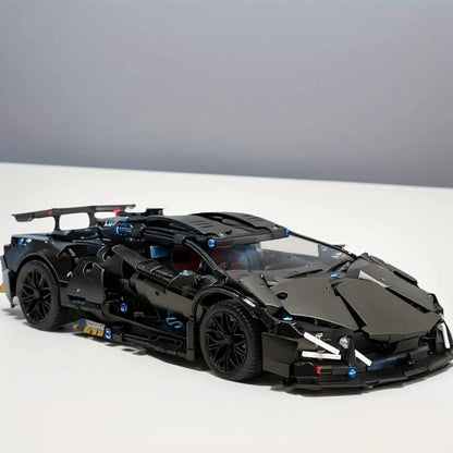 Dynamic Racer Building Block Kit for Creative Minds, 1288 Pieces
