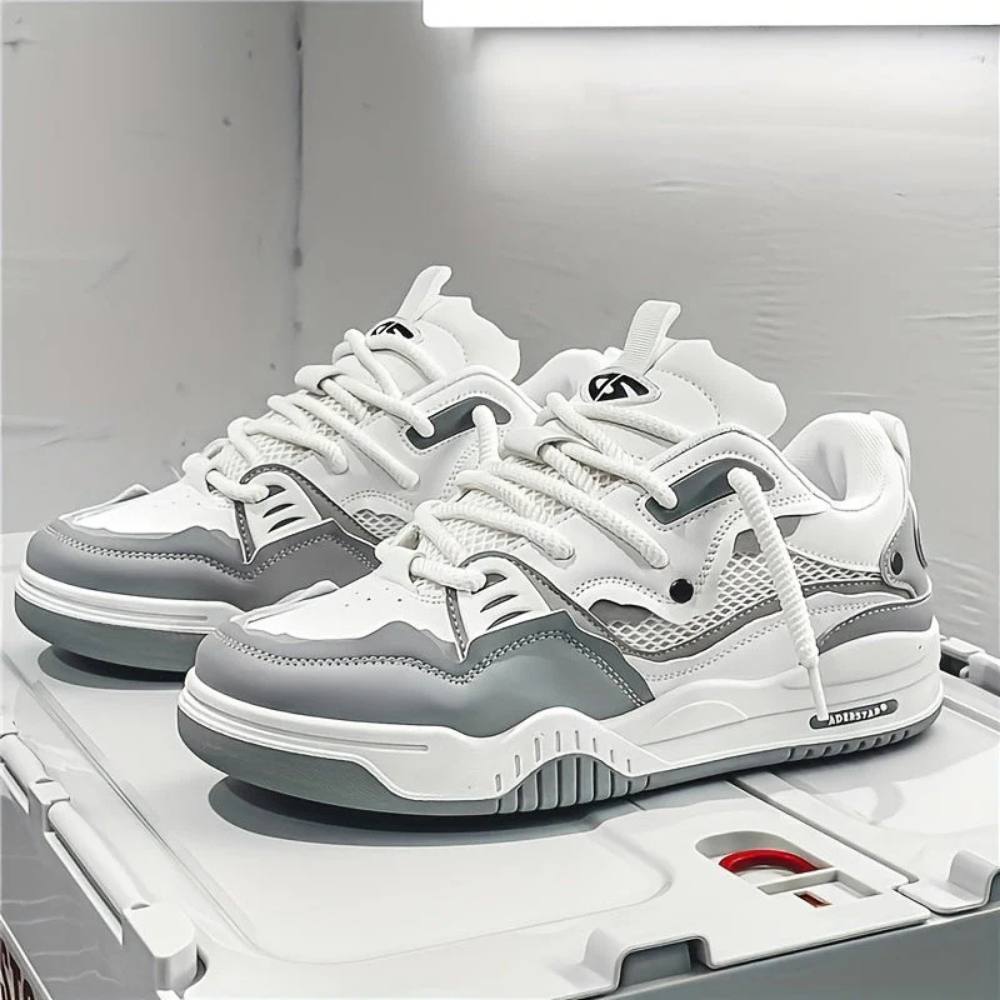 Men's Bold Comfort Sneakers with Thick Supportive Sole