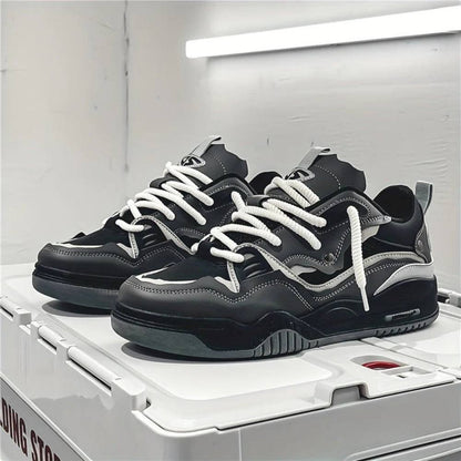Men's Bold Comfort Sneakers with Thick Supportive Sole