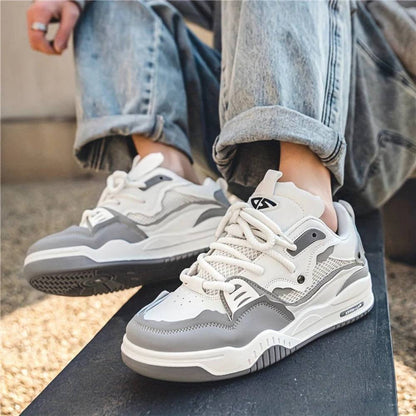 Men's Bold Comfort Sneakers with Thick Supportive Sole