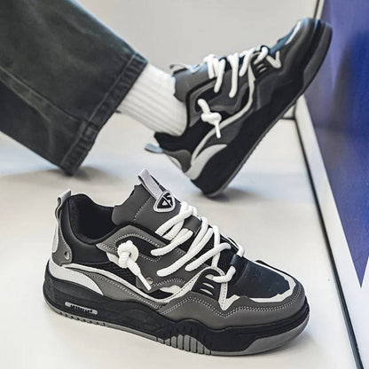 Men's Bold Comfort Sneakers with Thick Supportive Sole
